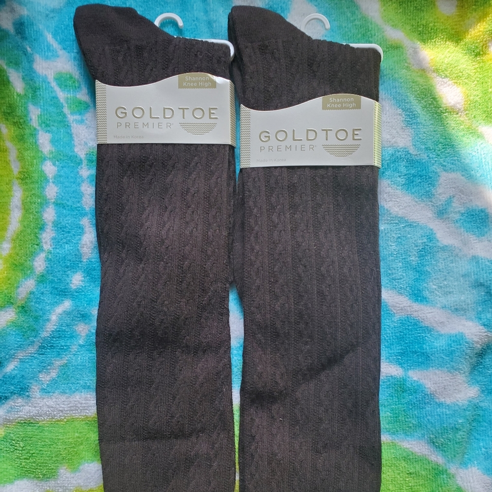 Gold Toe Premier "Shannon" knee highs